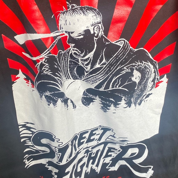 New 3X & 4X Street Fighter Lightweight Capcom Paint Chips Missing - Picture 4 of 16